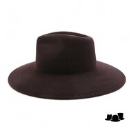 weba hats fedora 9100 velourvilt brasil bruin