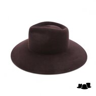 weba hats fedora 9100 velourvilt brasil bruin