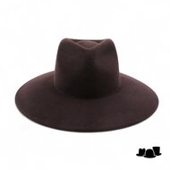 weba hats fedora 9100 velourvilt brasil bruin