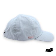 seeberger baseball cap chambray pine green