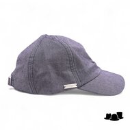 seeberger baseball cap chambray black