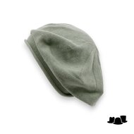 seeberger knitted baret katoen pine green