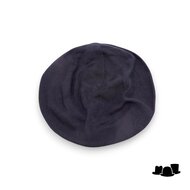 seeberger knitted baret katoen black