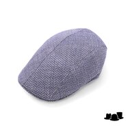 portaluri ivy pet split linnen mix graphic visgraat blauw