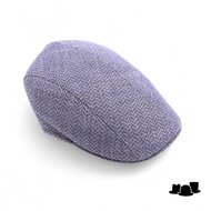 portaluri ivy pet split linnen mix graphic visgraat blauw