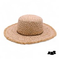 seeberger zomerhoed coastal crown raffia natural