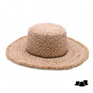 seeberger zomerhoed coastal crown raffia natural