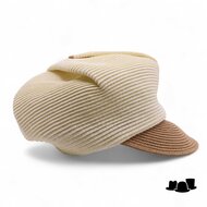 bedacht zomerpet lacy cellulose beige en camel
