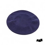 parkhurst knitted baret katoen navy