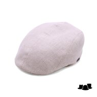 wigens ivy modern cap split linnen beige