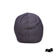 jos van dijck ivy pet split katoen denim black