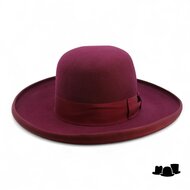 tesi pallone open crown haarvilt bordeaux