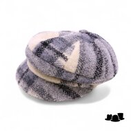 bedacht ballonpet urana wolmix creme grijs