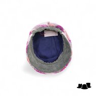 bedacht ballonpet urana wolmix creme magenta groen