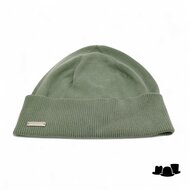 seeberger muts fijn katoen pine green