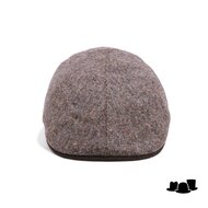 portaluri ivy pet sixpanel bruine spikkel met contrast klep