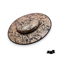 tesi matelot bardot panama goud en zwart