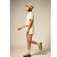 brixton bucket hat ellee raffia crochet natural and black