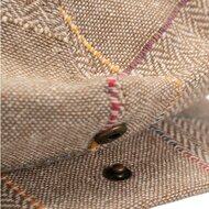 brixton brood snap cap wolmix tan multi