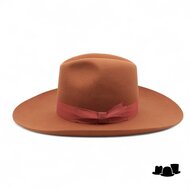 jos van dijck fedora la cavallerizza premium haarvilt burnt orange
