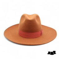 jos van dijck fedora la cavallerizza premium haarvilt burnt orange