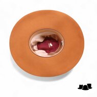 jos van dijck fedora la cavallerizza premium haarvilt burnt orange