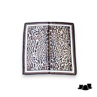 onkar neckerchief sjaal animal print taupe ivory and black
