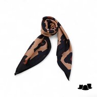 onkar neckerchief sjaal classic animal print panter
