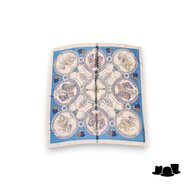 onkar neckerchief horses blue