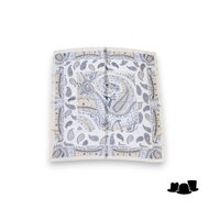 onkar neckerchief satijn paisley pastel colors