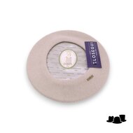 elosegui alpino baret model 12.5 merino wolvilt chacemire beige