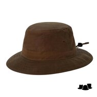brixton bucket dunes safari waxed cotton copper