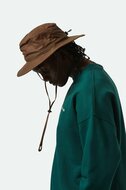 brixton bucket dunes safari waxed cotton copper