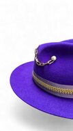 jos van dijck fedora virginia bespoke haarvilt violet royale