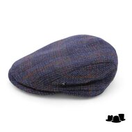 city sport ivy pet 92 harris tweed blok ruit blauw