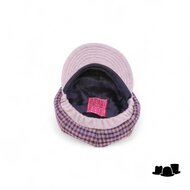jos van dijck ballonpet alis99 wol ruit bordeaux
