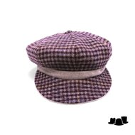 jos van dijck ballonpet alis99 wol ruit bordeaux