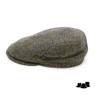 city sport ivy pet 92 british tweed visgraat ruit groen