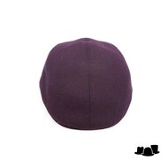 wigens ivy modern flat cap woolmix bordeaux