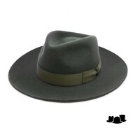 jos van dijck fedora quest cashmere donkergroen
