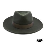 jos van dijck fedora quest cashmere donkergroen