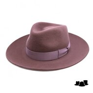 jos van dijck fedora quest cashmere dark vintage pink