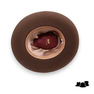 jos van dijck fedora quest cashmere brown