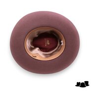 jos van dijck fedora quest cashmere dark vintage pink