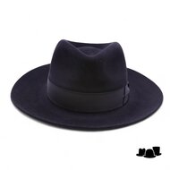 jos van dijck fedora quest haarvilt zwart