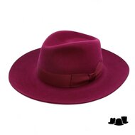 jos van dijck fedora quest haarvilt bordeaux