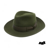 jos van dijck fedora quest haarvilt forest green