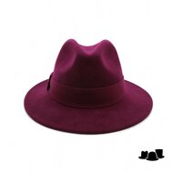 hatland fedora cathy wolvilt bordeaux