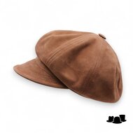 alfonso deste ballonpet berrettone suede tan