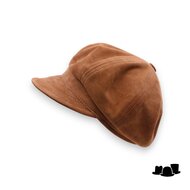 alfonso deste ballonpet berrettone suede tan